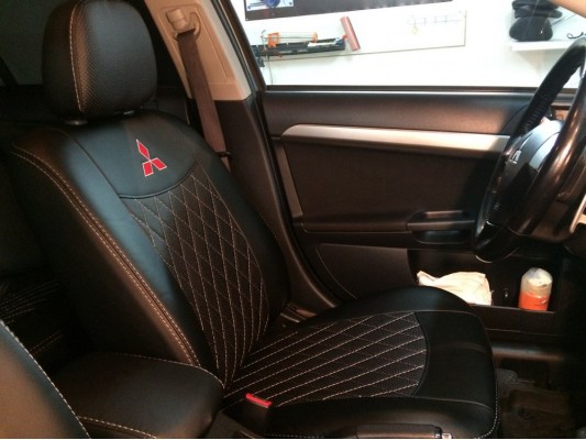 Авточехлы на Mitsubishi Lancer 10 Авточехлы на Mitsubishi Lancer 10