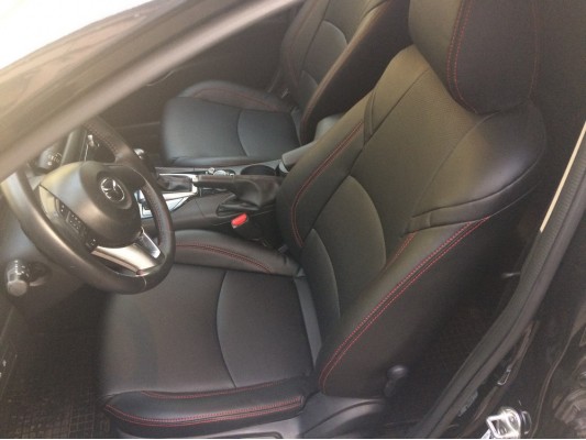 Каркасные авточехлы на Mazda 3 BM Каркасные авточехлы на Mazda 3 BM